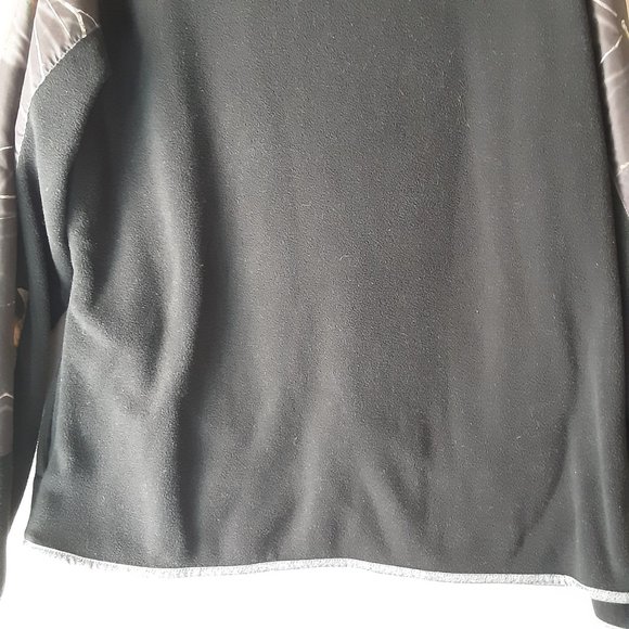 Mossy Oak Yukon Gear Women's Fleece Jacket Black Black Camo, Size Large - Picture 8 of 13